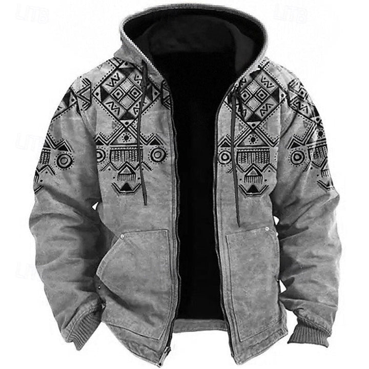 Holden | Heritage Patterned Hooded Jacket