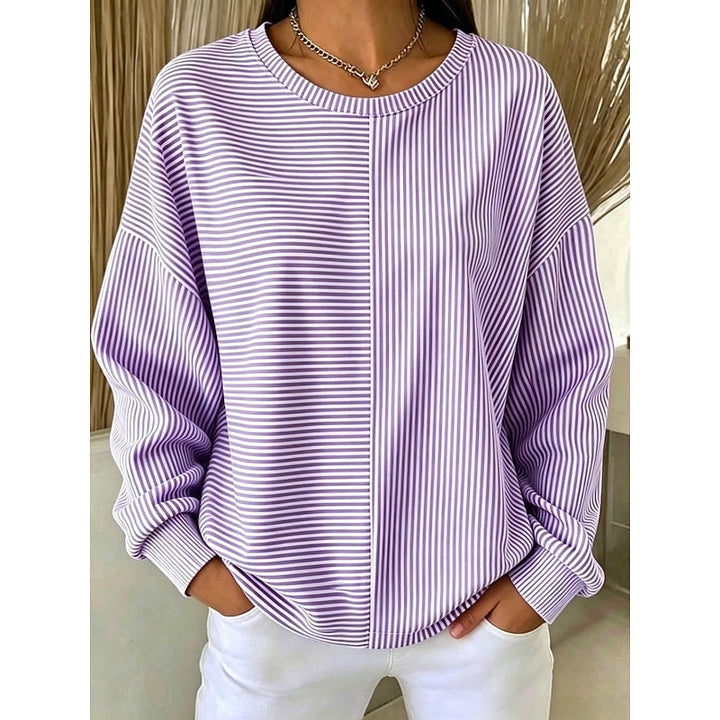 Corinna | Relaxed Striped Sweatshirt