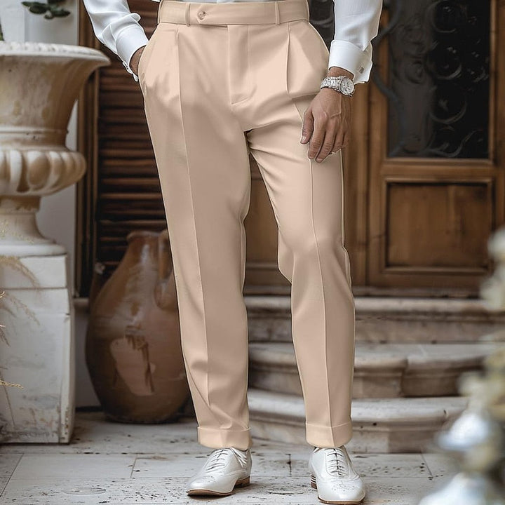 Reid | Tailored Straight-Leg Dress Trousers