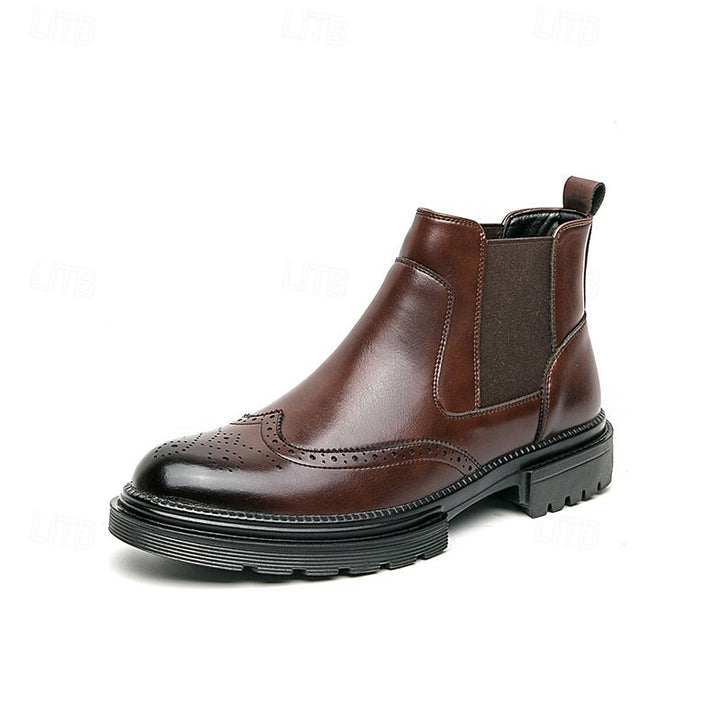 Alistair | Wingtip Chelsea Boots