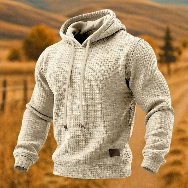 Beckett | Textured Pullover Hoodie
