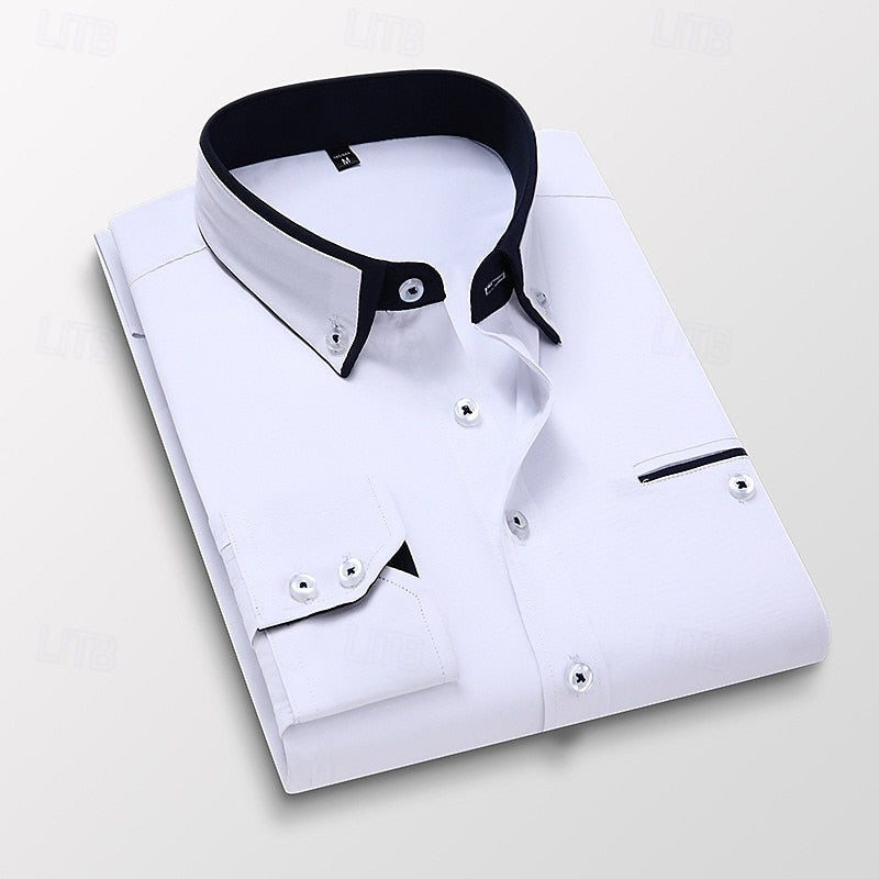 Declan | Refined Button-Down Dress Shirt