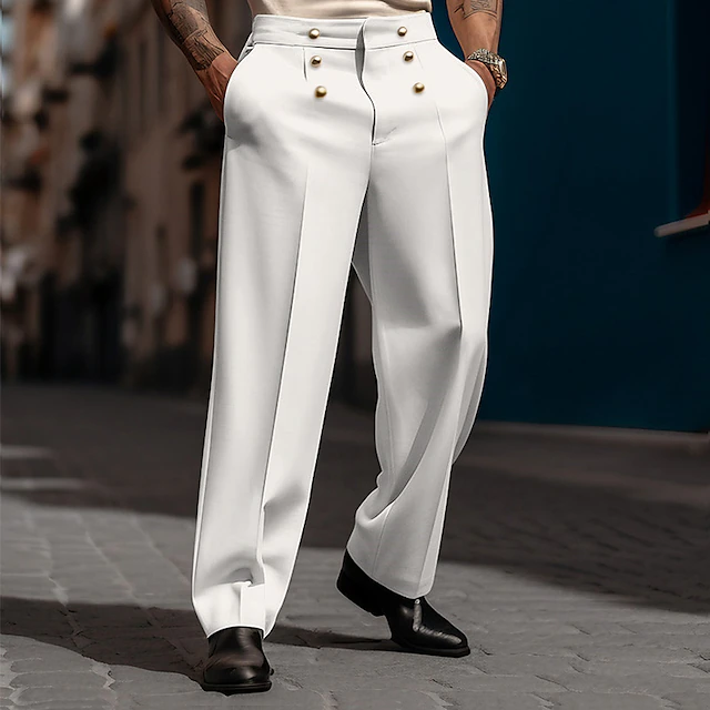 Byron | Tailored Straight-Leg Trousers