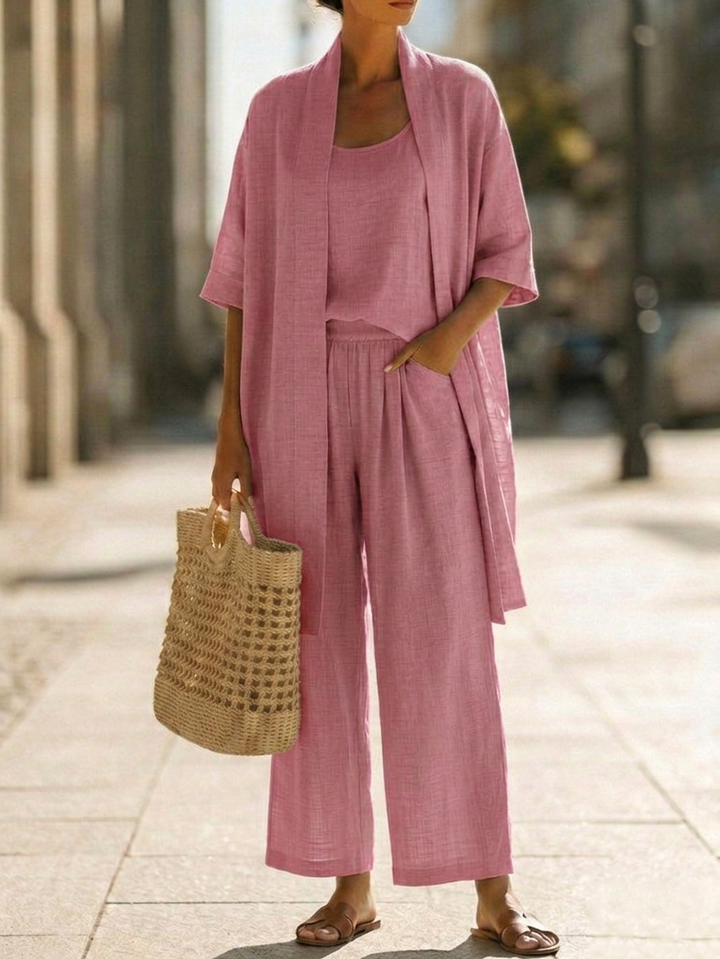 Janelle | Effortless Summer Three-Piece Set