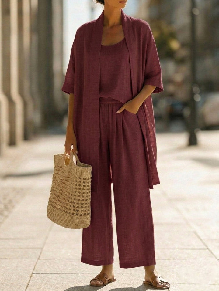 Janelle | Effortless Summer Three-Piece Set