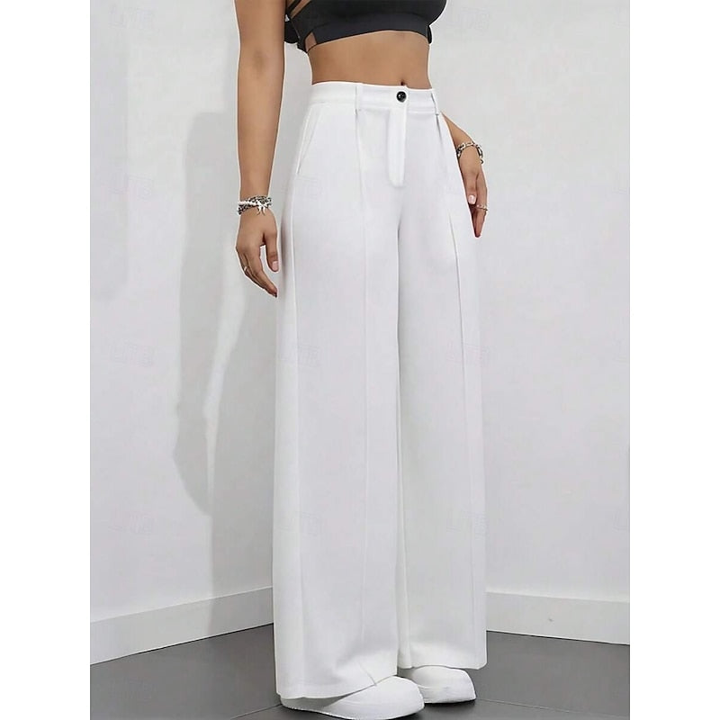 Odette | High-Waist Tailored Trousers