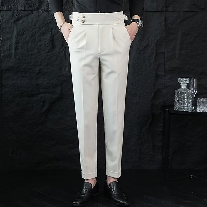 Quentin | Tailored Straight-Leg Trousers