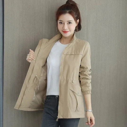 Roxanne | Waterproof Cinched-Waist Jacket