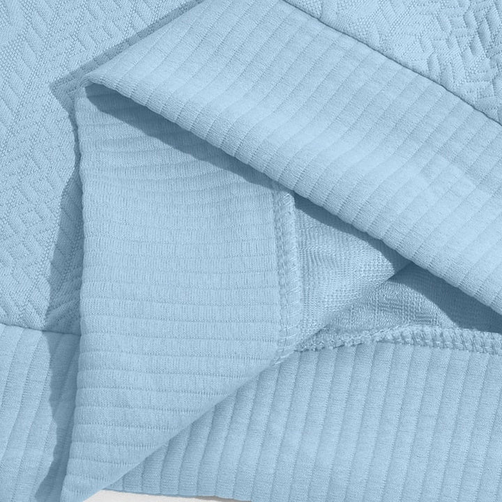 Nash | Textured Quarter-Zip Pullover