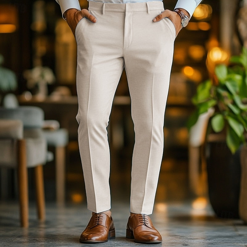 Clark | Tailored Straight-Leg Trousers