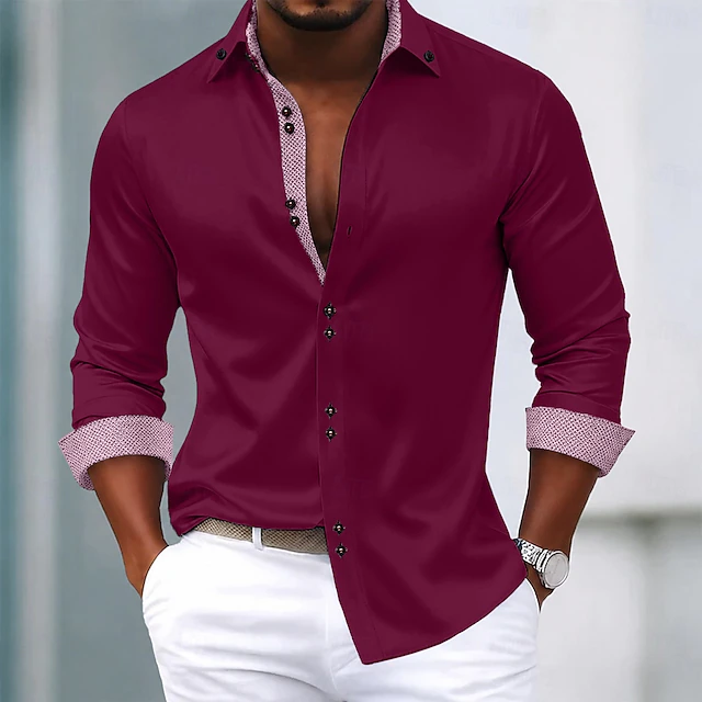 Vincent | Refined colour-Accent Shirt