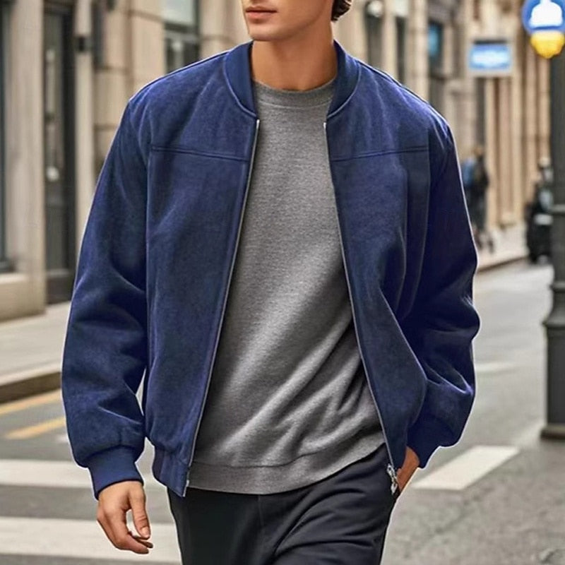 Lincoln | Stand-Collar Zip Jacket