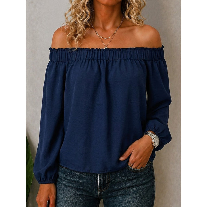 Priscilla | Off-Shoulder Ruffle Top