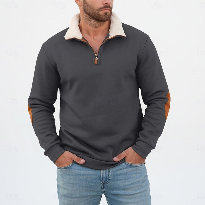 Sawyer | Standing Collar Half-Zip Pullover