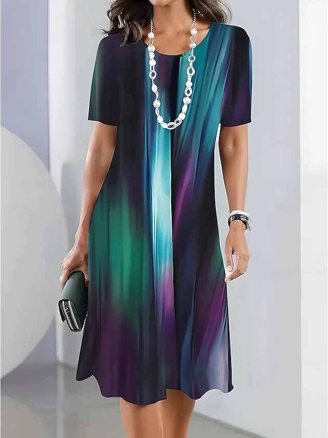 Tessa | Elegant Flowing Midi Dress
