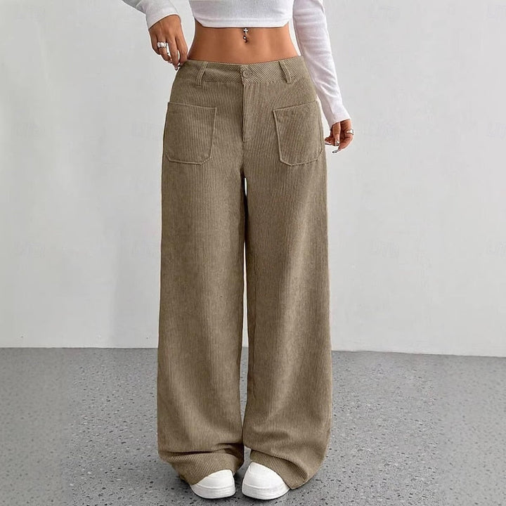 Rosalie | Wide-Leg High-Waist Trousers