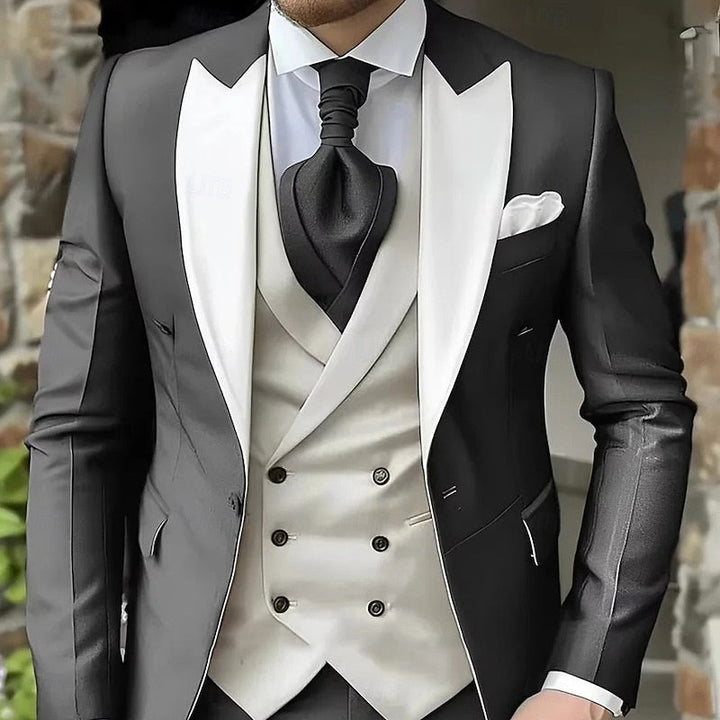 Miles | Tailored Peak-Lapel Three-Piece Set