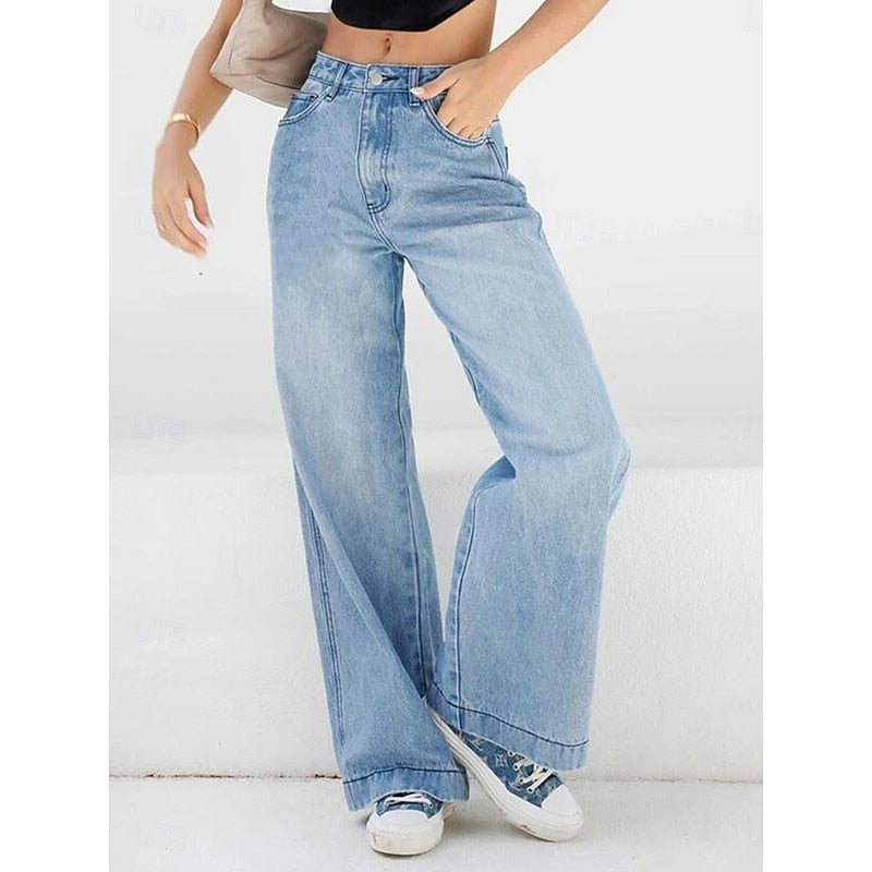 Elowen | Relaxed Wide-Leg Jeans