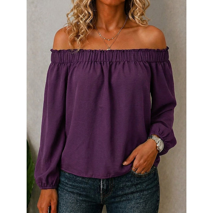 Priscilla | Off-Shoulder Ruffle Top