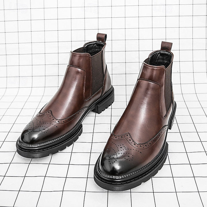 Alistair | Wingtip Chelsea Boots