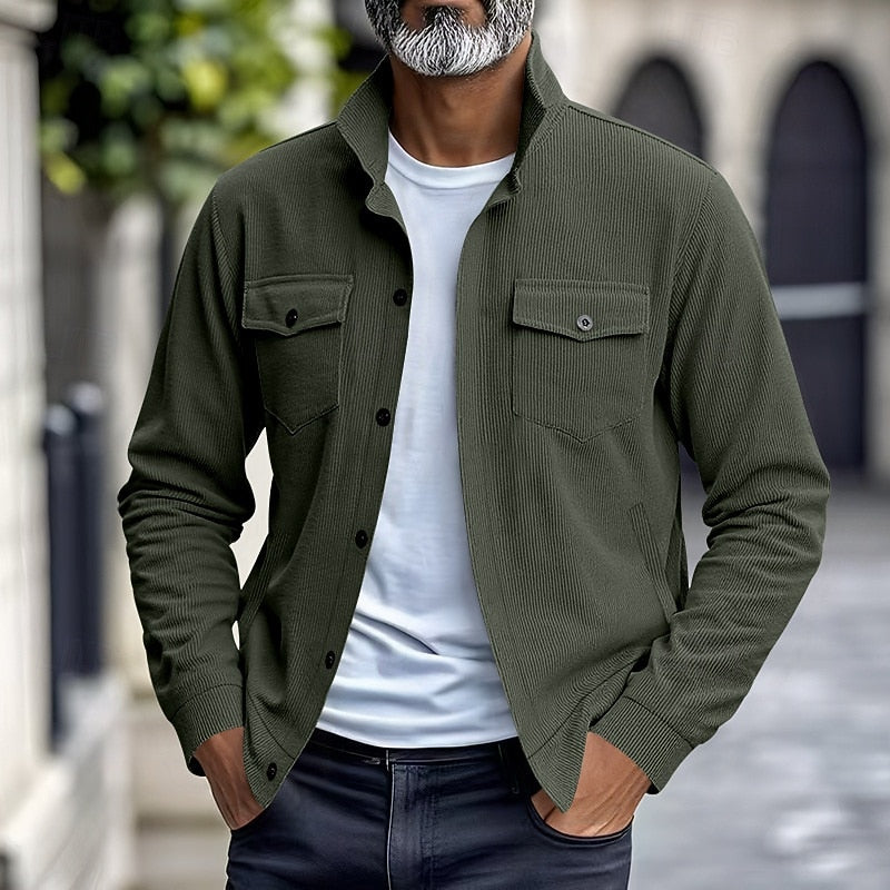 Maxwell | Ribbed Utility Jacket