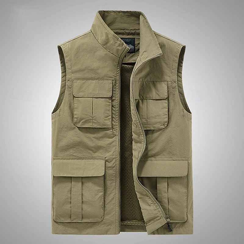 Gareth | Multi-Pocket Utility Vest