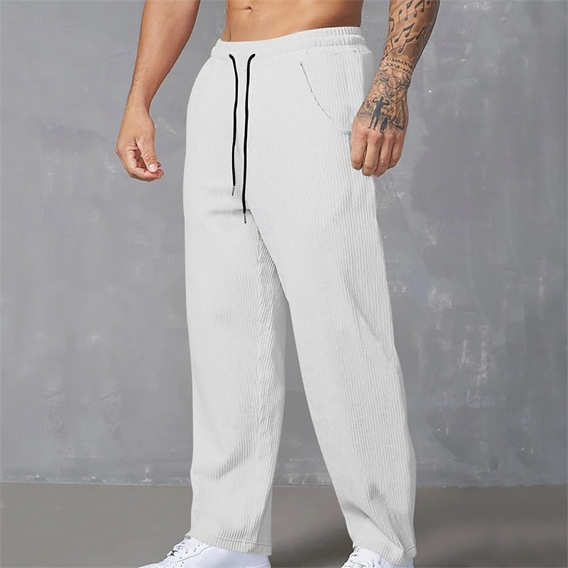 Crosby | Relaxed Ribbed Trousers
