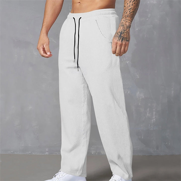 Crosby | Relaxed Ribbed Trousers