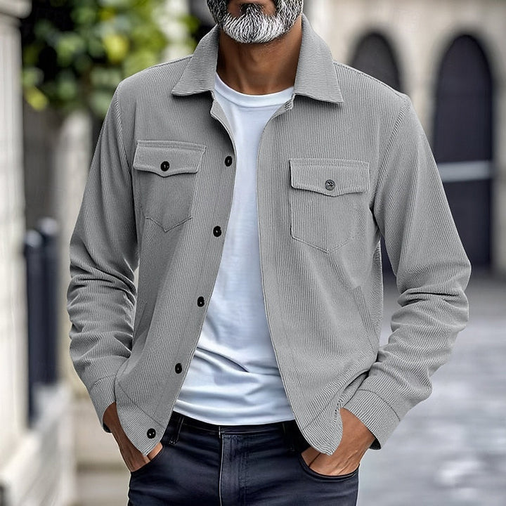 Maxwell | Ribbed Utility Jacket