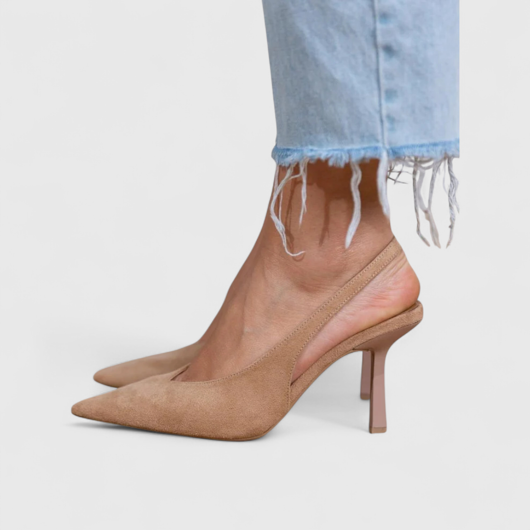 Giselle | Orthopedic Sling Back Pointed Heels