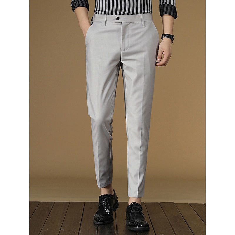 Cedric | Tailored Tapered Dress Trousers