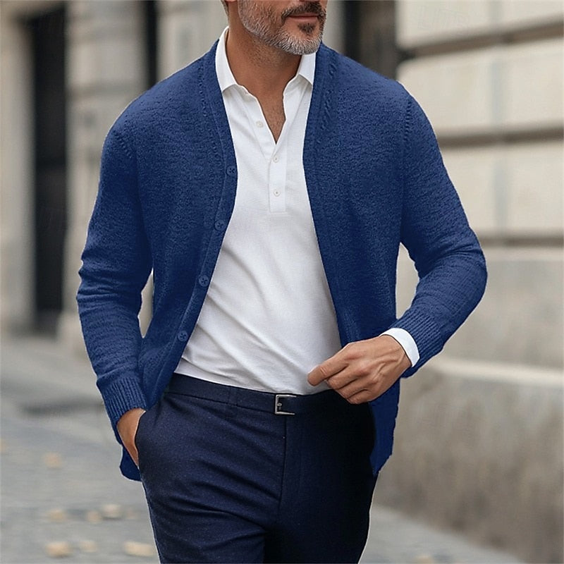 Callahan | Refined V-Neck Cardigan