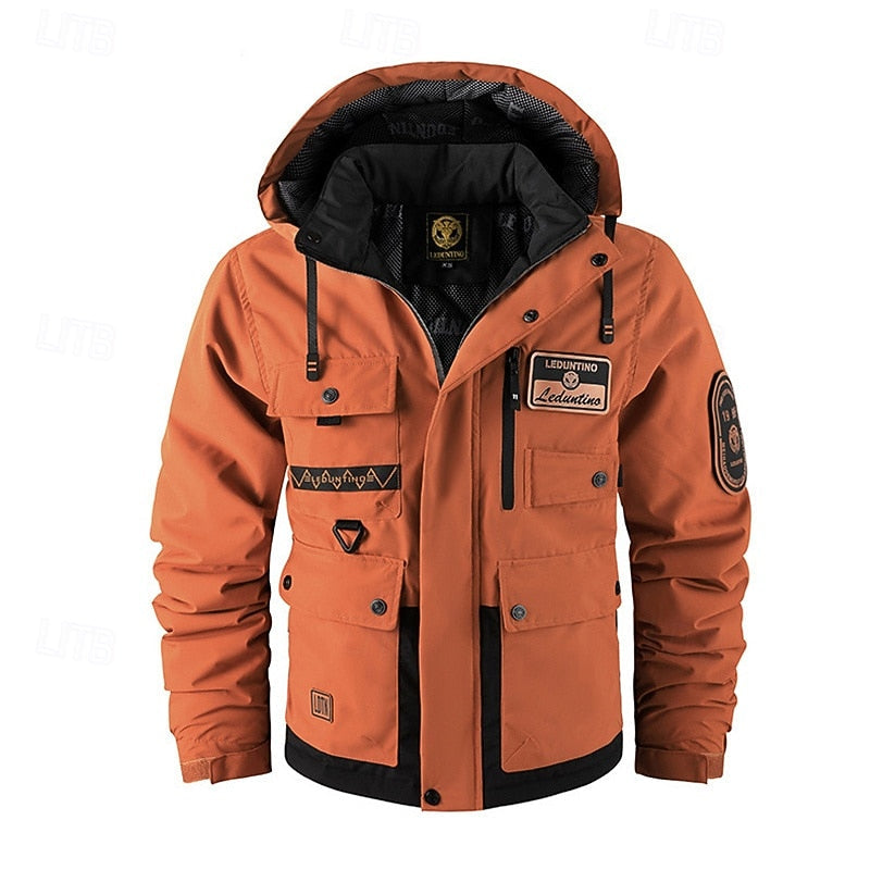 Xavier | All-Weather Hooded Utility Jacket