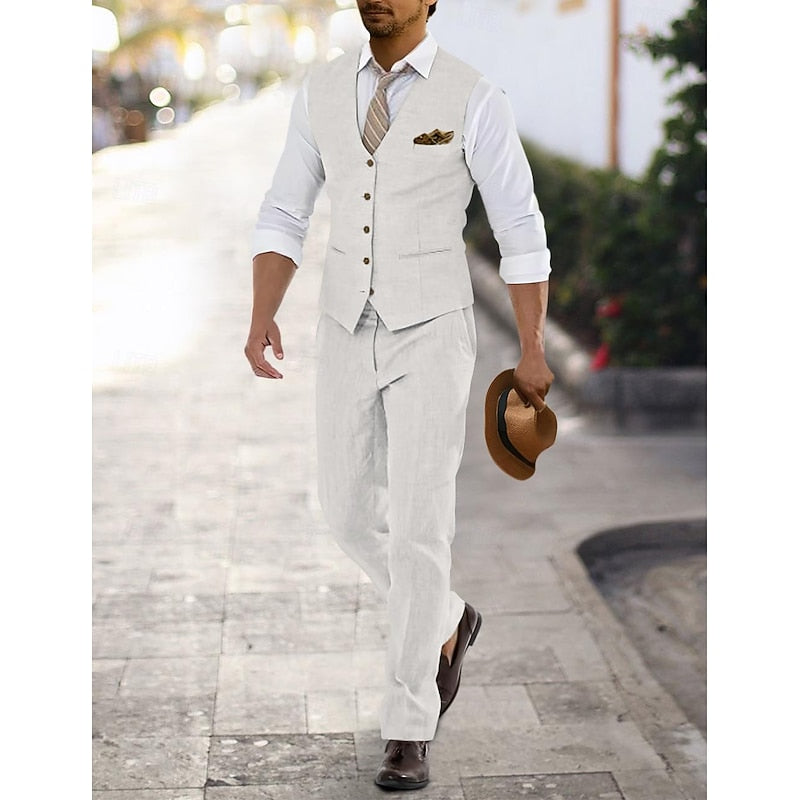 Silas | Tailored Summer Two-Piece Set