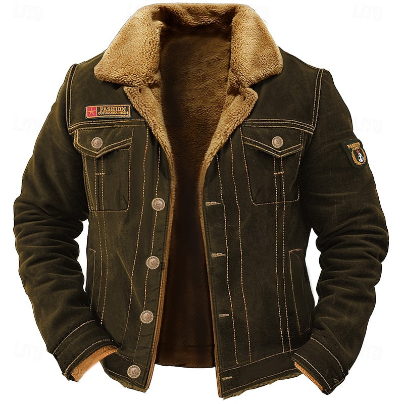Sawyer | Fleece-Collar Utility Jacket