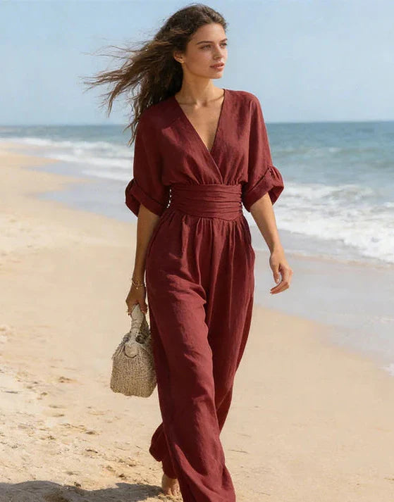 Genevieve | Elegant Wide-Leg Jumpsuit