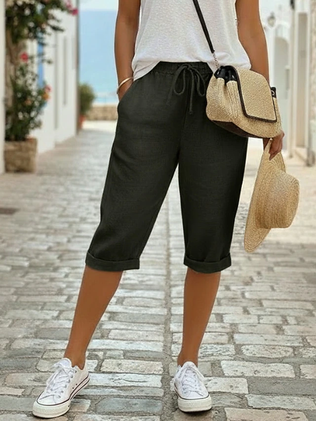 Marlowe | Relaxed Drawstring Capris