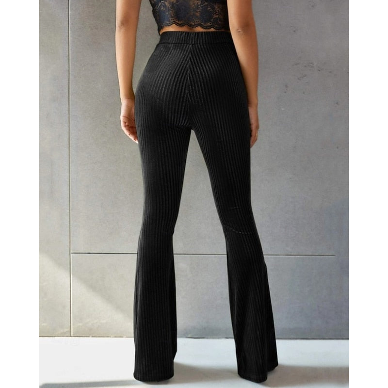 Sadie | High-Waist Flared Trousers