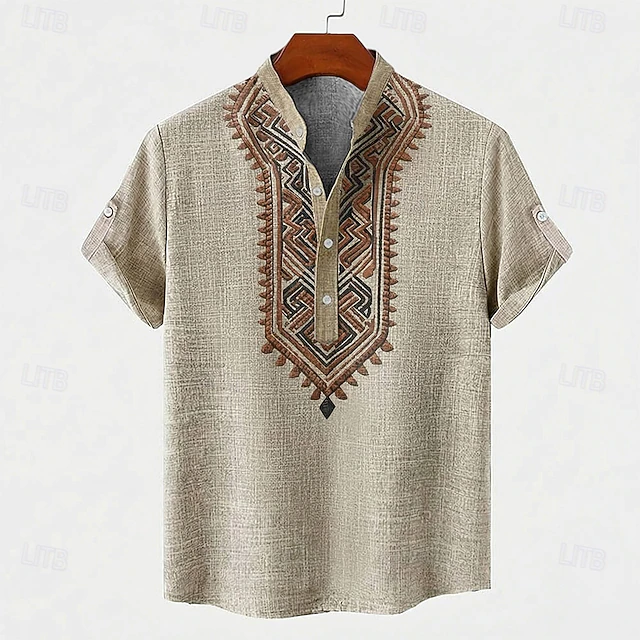 Sebastian | Embroidered Vintage Shirt