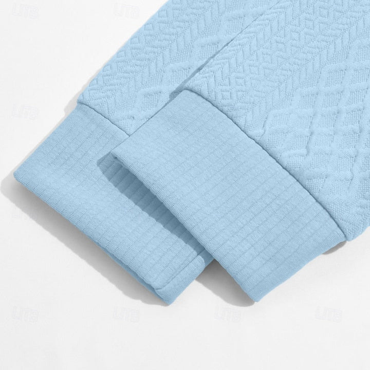Nash | Textured Quarter-Zip Pullover