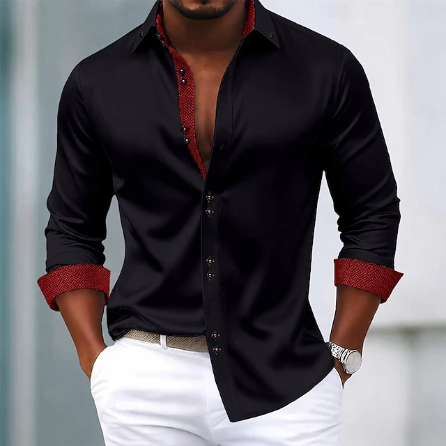 Vincent | Refined colour-Accent Shirt