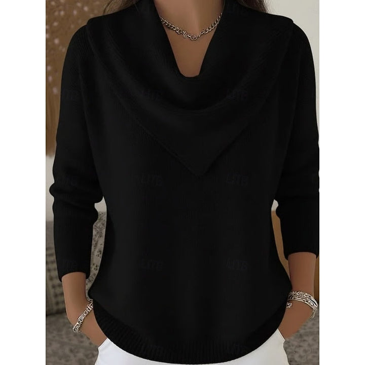Heather | Elegant Cowl-Neck Jumper