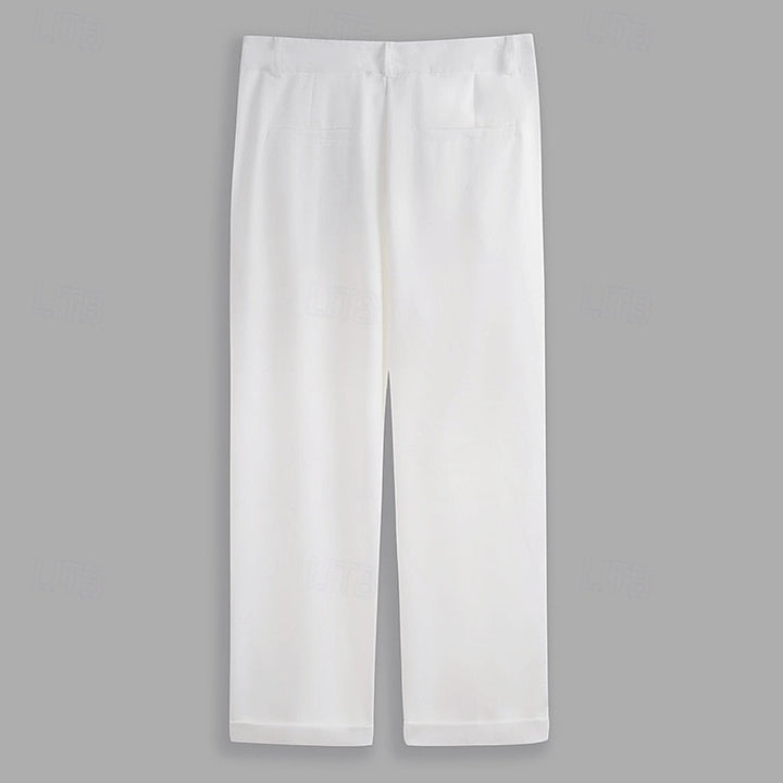 Reid | Tailored Straight-Leg Dress Trousers