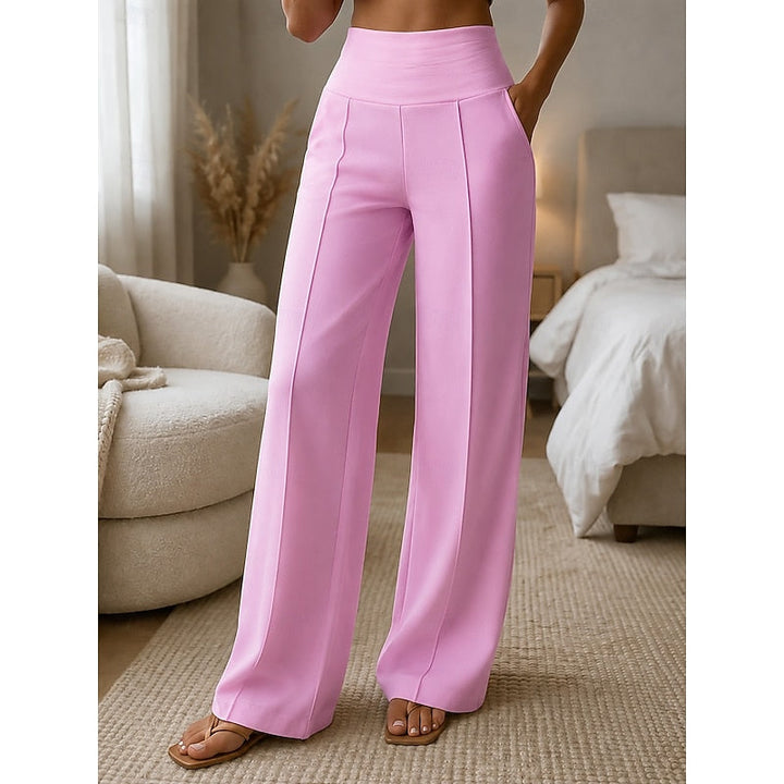 Elise | Tailored Wide-Leg Trousers