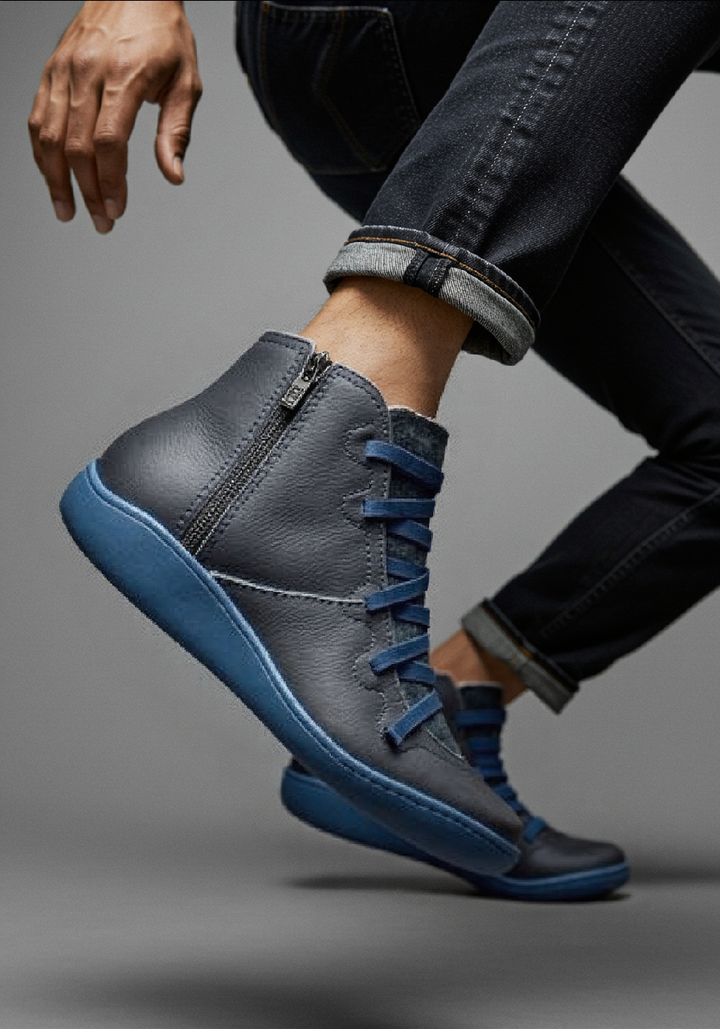 Garrett | Modern Zip-Up Ankle Boots