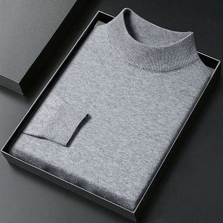 Winston | Refined Mock Neck Jumper