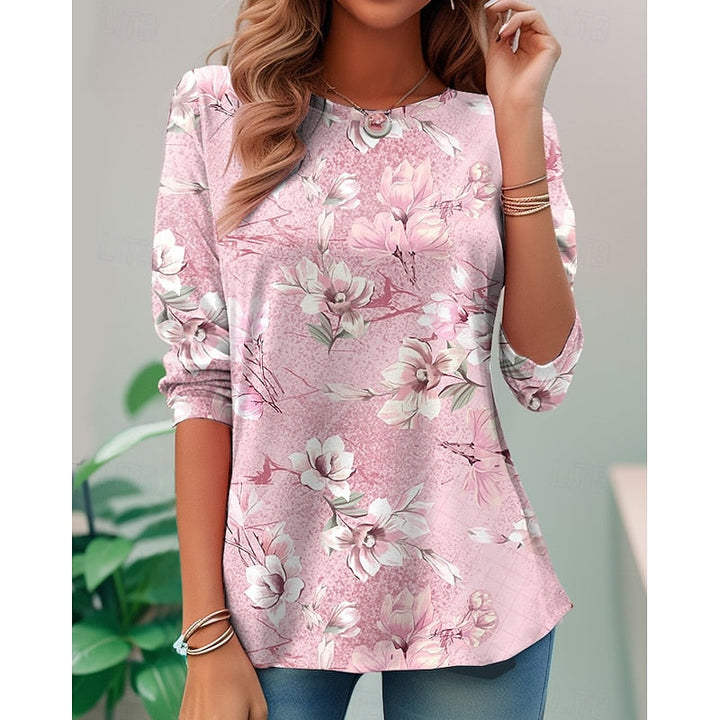 Miriam | Floral Long-Sleeve Top