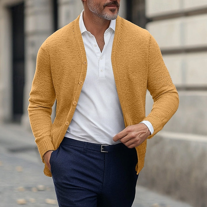 Callahan | Refined V-Neck Cardigan