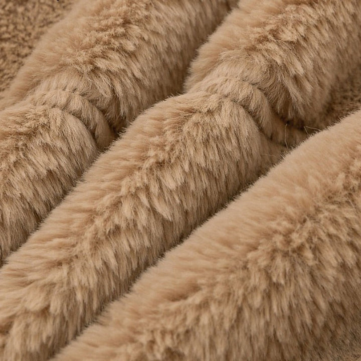 Estelle | Plush Cropped Zip Jacket