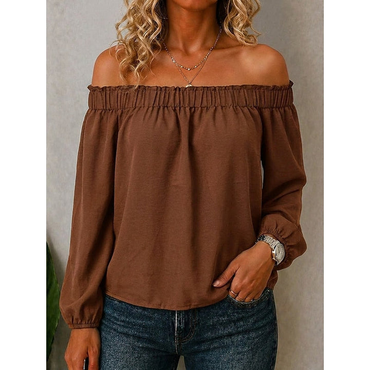 Priscilla | Off-Shoulder Ruffle Top